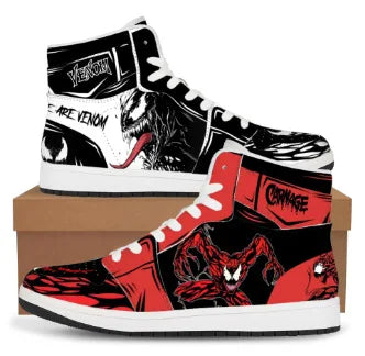 Men's Anime Sneakers Demon Slayer Anime Shoes Cartoon Tanjirou Cosplay Men Casual High Top Shoes Anime Shoes Running Sneakers